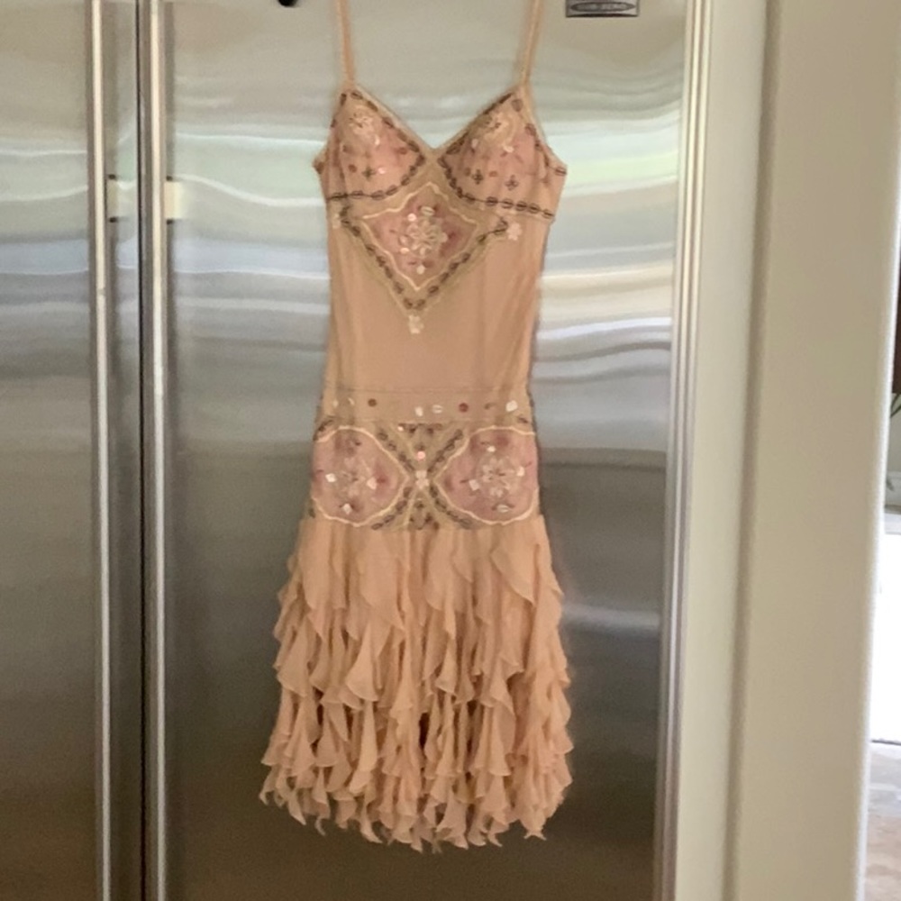 Sue Wong Silk Dress